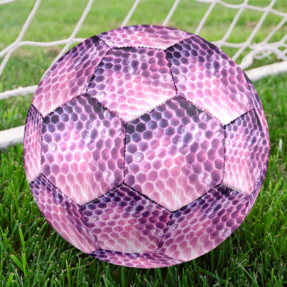 1pc Honeycomb Size 5 Soccer Ball Professional Match Training Football Indoor &Outdoor Sports Ball Lightweight Durable C6534