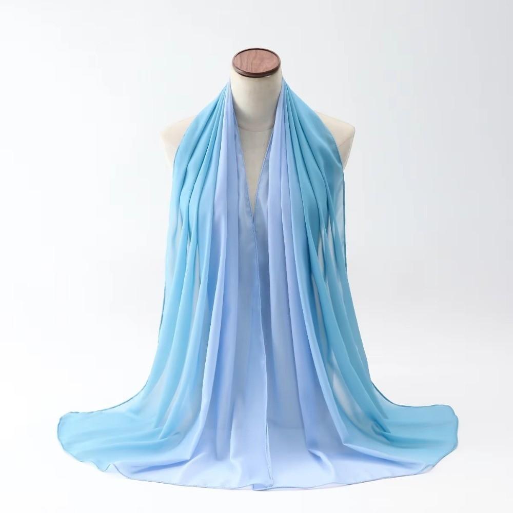 Long Headscarf Chiffon Wraps Shawl Elegant Ethnic Style Scarf  Daily