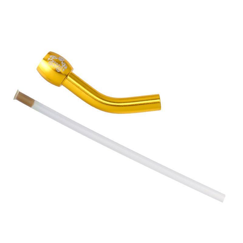 Universal Fit Aluminium Alloy Bike V Brake Cable Guide Pipe Wear Resistant Bend Hose Tube for All Kinds of Bicycles Repair