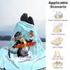 1pc Tom and Jerry Cartoon Blanket,Portable Throw for Travel & Camping, All Season Cozy Blanket,Ideal Gift