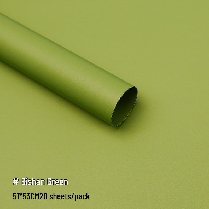 Extra Thick 8.5 Silk HD Morning Mist Matte Waterproof Florist Paper for Fresh Flower Wrapping