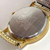 Used 839 Working Item Battery Replaced ORIENT Men's Watch Quartz Type 3 Hands White Gold Arabic Numerals Bellows Belt Popular Rare QWOZ-AO