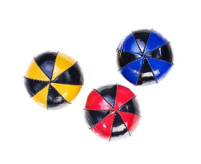 Black//Red 5x Pro Thud Juggling Balls Travel Bag! SUEDE Professional Juggling Balls Set of 5