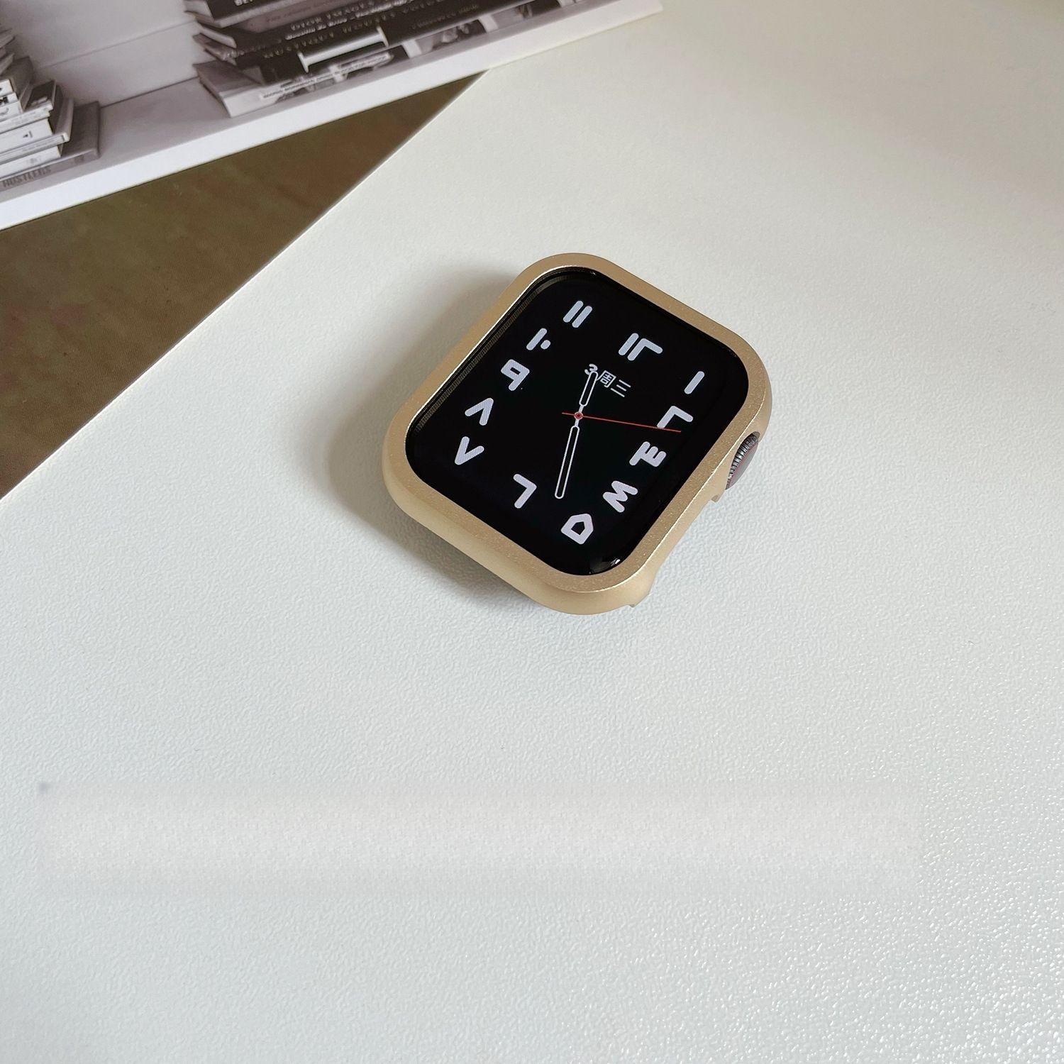 

Металевий каркас з алюмінієвого сплаву для Apple Watch S10 - металевий напівкорпус протиударний захисний чохол для iWatch 10/9/8/7/6/5/4/3/2/1/SE/Ultra/Ultra2 49 мм 46mm【10】