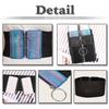 Corset Girdle Crocodile Elastic Belt Gothic Lolita Zipper Accessory BT665 [White Fang] Women's (Black)