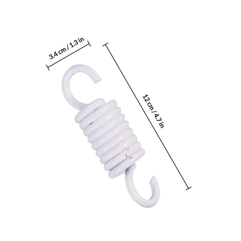 1 Set Stainless Steel Spring Hook Kit For Hammock Swing Replacement Hanging Chair Fitting Outdoor Porch Garden Egg Chair Heavy