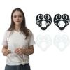 Fixed Buckle Waist Cincher Clips Decorative Buckle Women's Tight Clip  for T-shirt