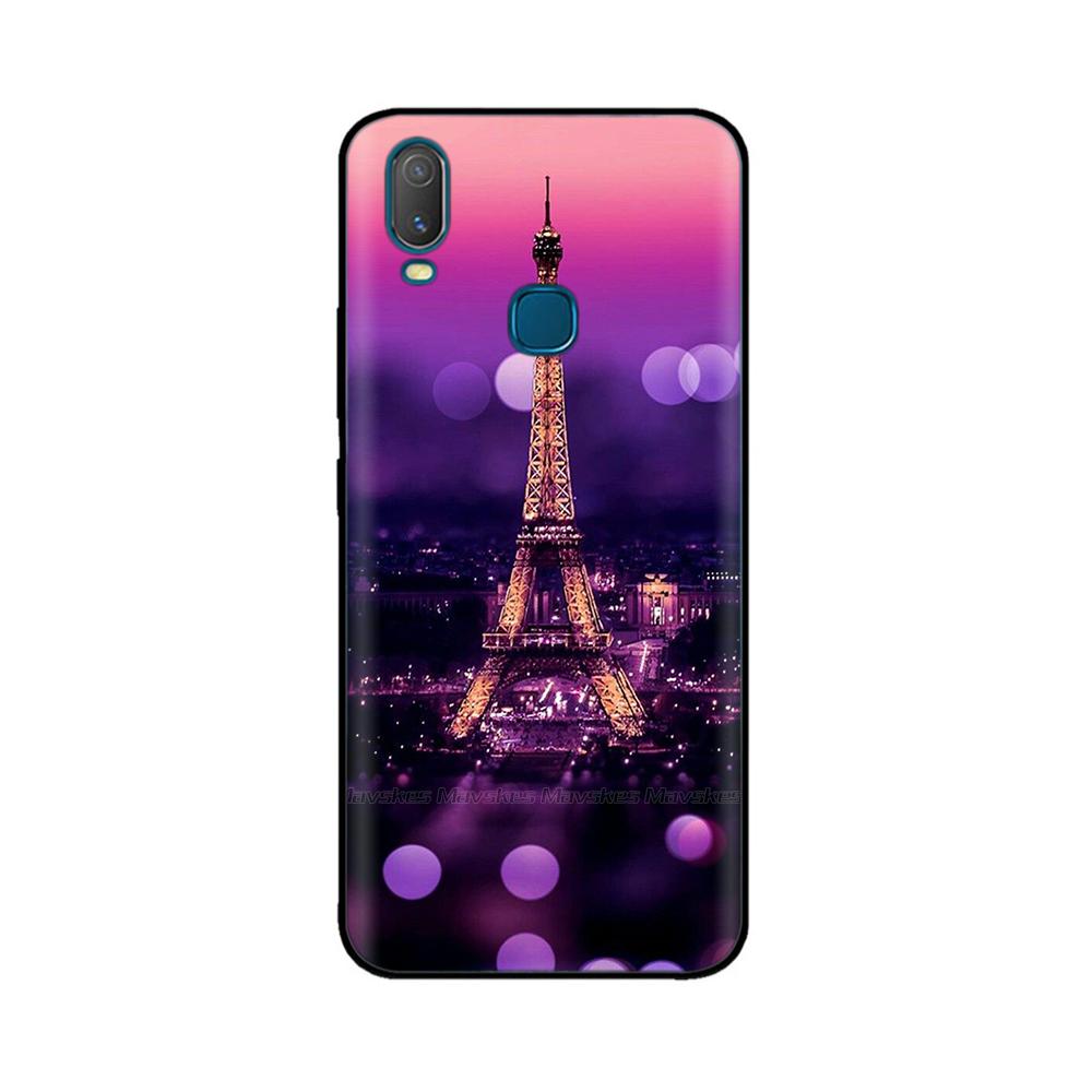 Für Vivo Y11 2019 Hülle Silikon Niedliche Cartoon-Druck Weiche TPU-Hülle für Vivo 1906 Fundas Coque für VivoY11 Y 11 2019 6,35'' Hülle