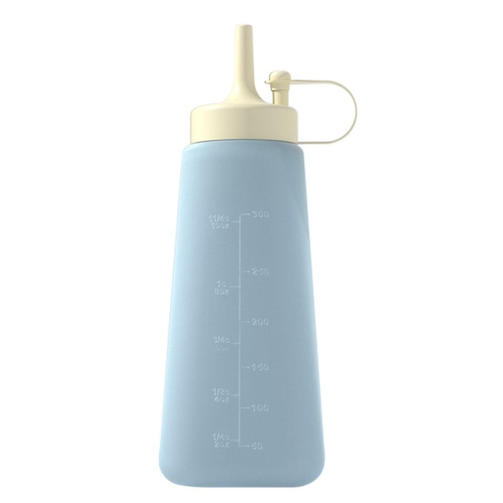 Leakproof Design Condiment Squeeze Bottle Transparent Silicone Split Bottle  Salad Dressing