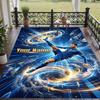 Custom Text Printed Rug Cristiano Ronaldo Non Slip Floor Carpet For Home Room Decor