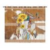 Curtains Animal Fur Cow Texture Curtains Bedroom Living Room Blackout Curtain Perforated