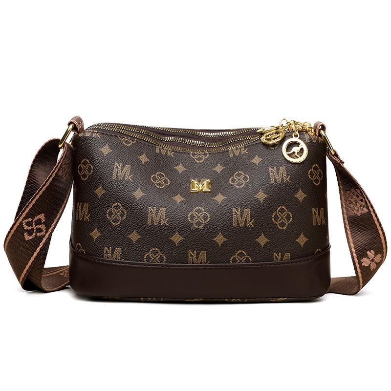 

Винтажная простая сумка через плечо большой вместимости