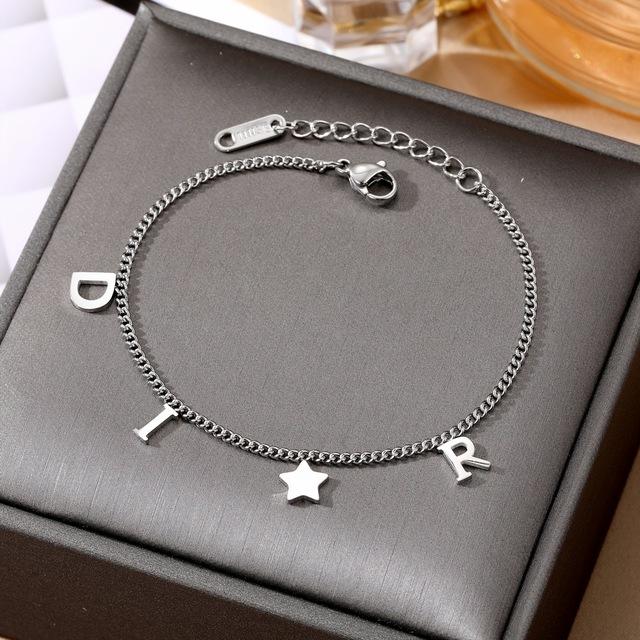Bracciale Con Stelle E Opale In Argento 925 - Gioiello A Cuore Per Donna, Idea Regalo Per Mamma E Ragazza