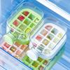 1Pcs Large Capacity Ice Cube Maker Water Bottle Silicone Tray 500/800Ml With Straw For Juice Cooling Stackable Ice Making Design