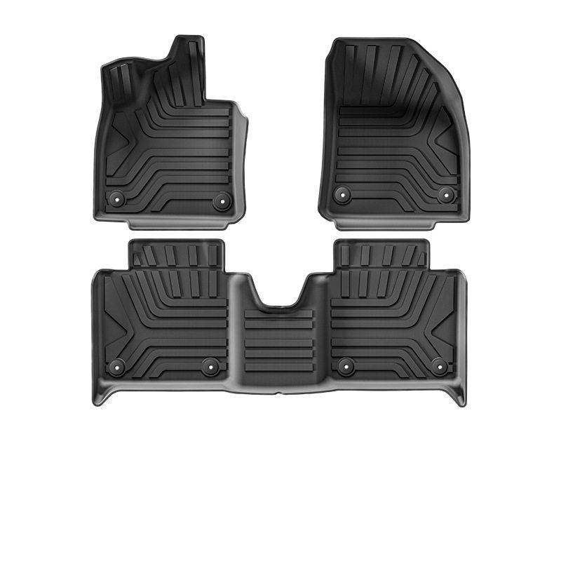 For POLESTAR 4 2023-2024 Car Floor Mats Trunk Mat Anti-slip Stain-resistant Easy To Clean Automobile Modification Supplies