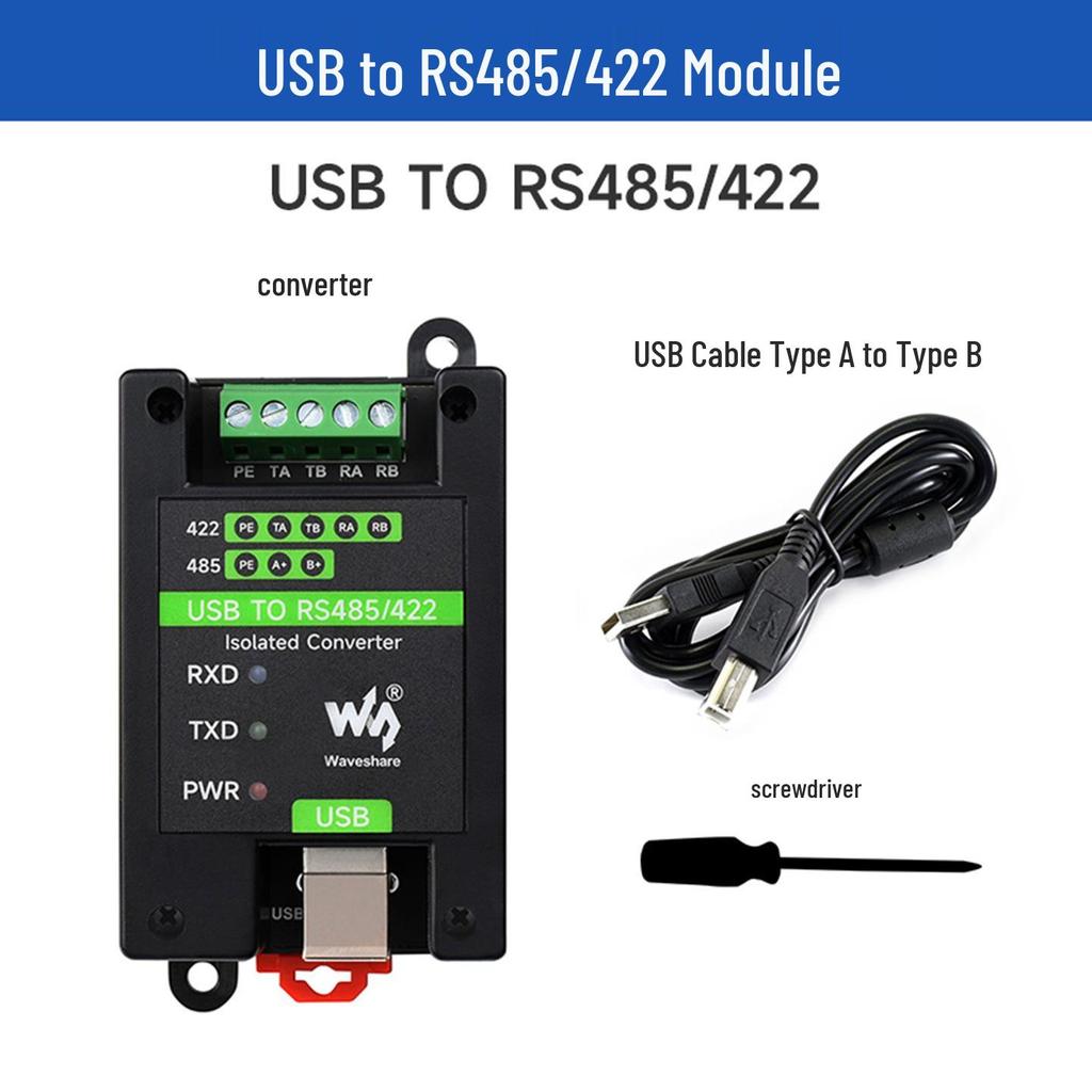 Isolierter USB-zu-RS485/422-Konverter in Industriequalität mit FT232/SP485-Chip