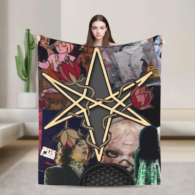 BMTH Bring Me The Horizon Warm Soft Blankets Camping Plush Throw Blanket Comfortable Bedroom Flannel Bedspread Sofa Bed Cover