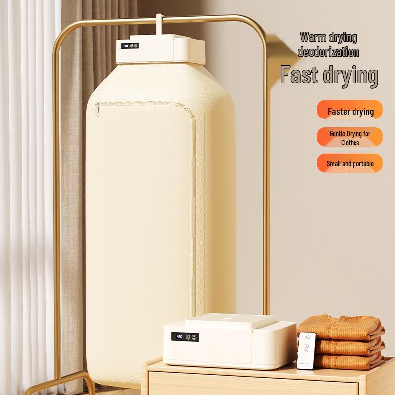 Portable Foldable Mini Clothes Dryer for Quick Air Drying in Dorms 600W Quick Drying, Foldable Portable