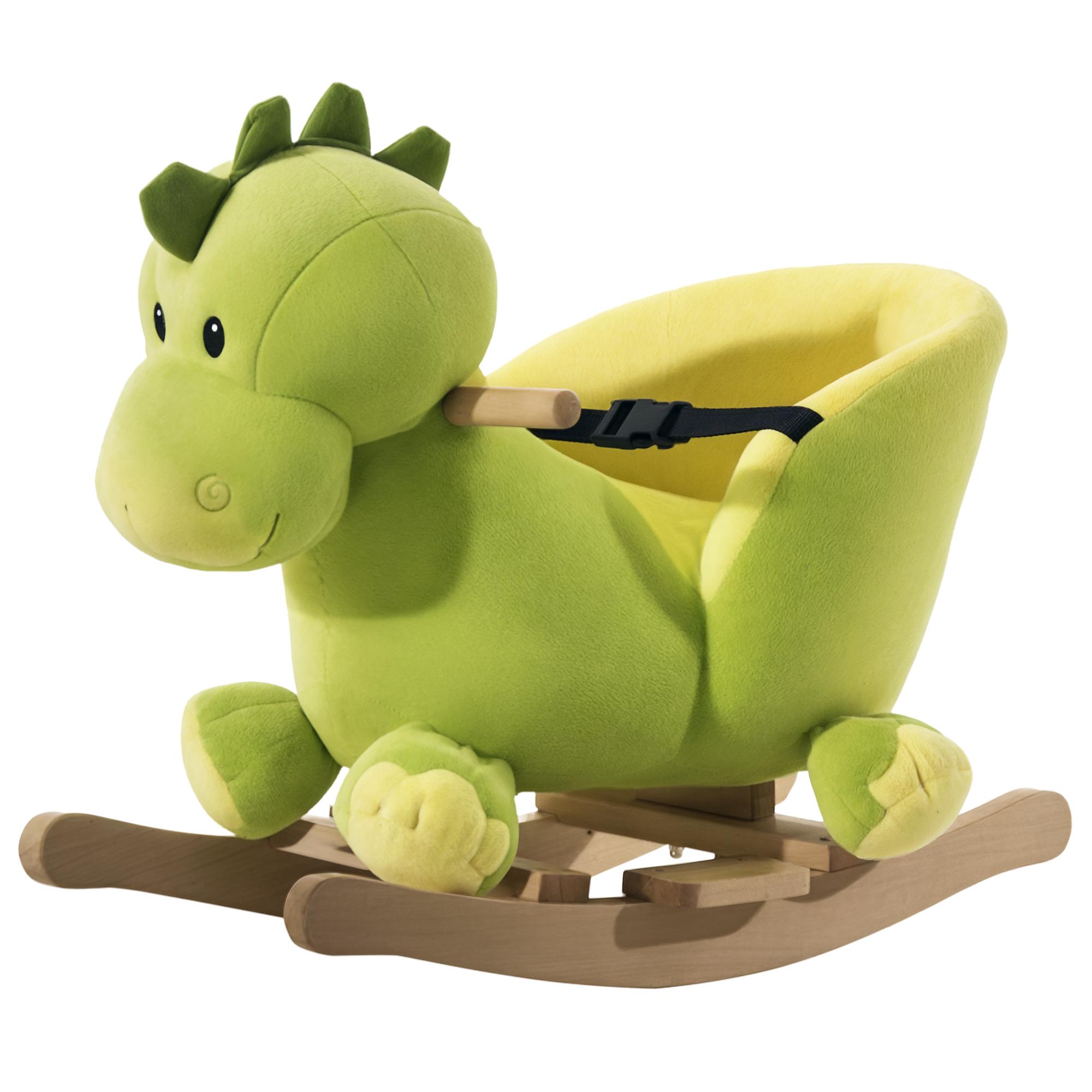 Plush Dinosaur Baby Rocking Chair for