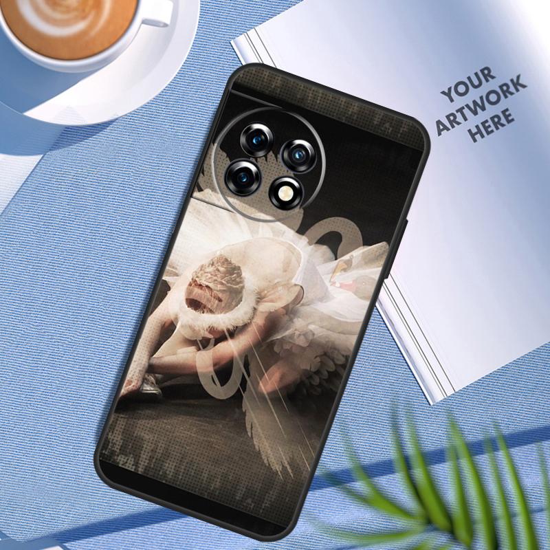 Swan Dance Ballet Case For OnePlus Nord N200 N100 Nord 3 2T CE 2 Lite OnePlus 12 11 10 Pro 10T 10R 12R Cover