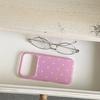 Round Edge Magnetic Polka Dot iPhone 14/13 Compatible Case - Drop-Proof, Fits Apple 17/16/15 Pro Max