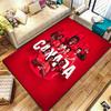 Canada Men's National Soccer Team Carpet Rug for Living Room Bedroom Home Sofa Decoration,Kids play Non-slip Floor Mat