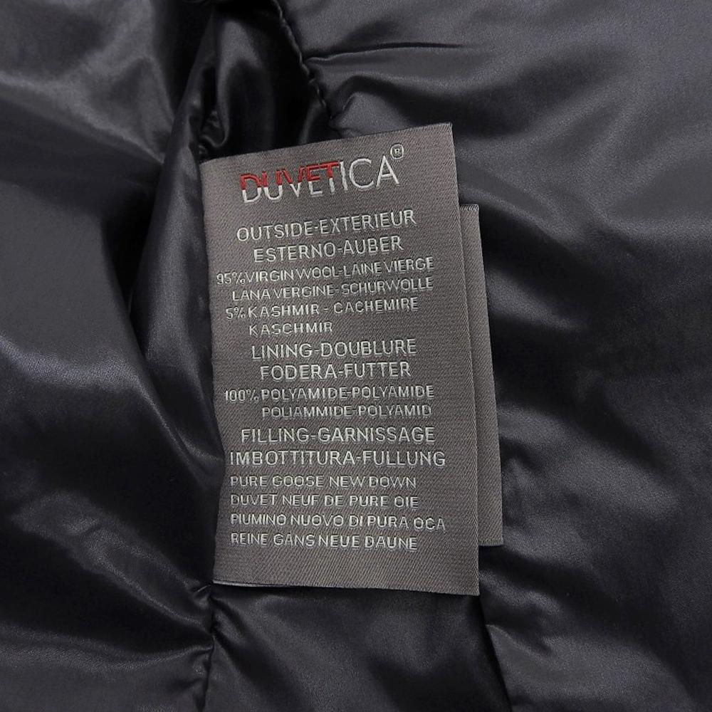 DUVETICA Women's Hooded Down Jacket, Gray, Size 38, 01936772 Jacket 38 grayUsed