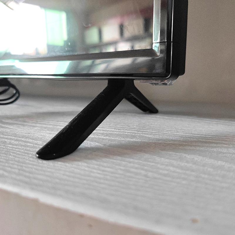 1Pair Base Televisions Tabletop Base Stand Legs Pedestal Stand Replacement Mount Leg Plastic Legs Feet Universal Pedestal Foot