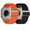 Nylonový řemínek Pro Apple Watch ultra 2 Pásek 49mm 45mm 44mm 40mm 46 41mm Titanová přezka Náramek correa iwatch Řada 9 6 7 8 se 10
