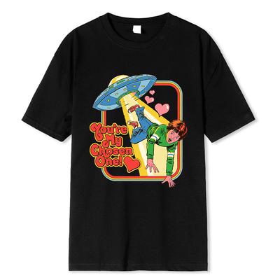 Horror Comic Serie Verkaufe deine Seele Wirtschaft für Kinder Herren T-Shirts Lockeres Baumwoll-T-Shirt Kleidung Street T-Shirt