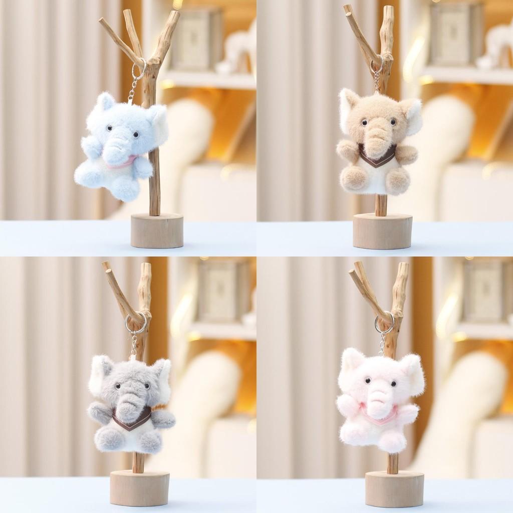 Cute Elephant Plush Doll With Pp Cotton Filling For Children Baby Gift Accessories