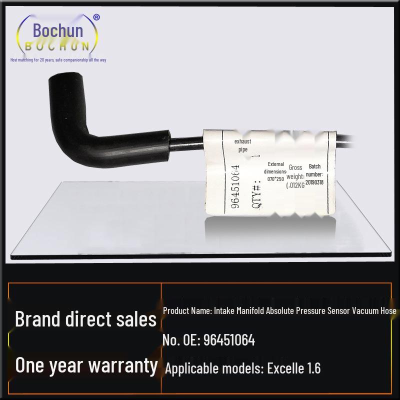 Precision Fit Intake Manifold Pressure Sensor Hose for Buick Excelle 1.6