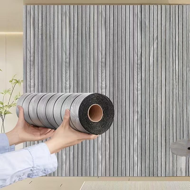 1Roll  118.11inch Self-Adhesive Wall Panel Sxp Foam Stickers Peel and Stick 3D Wall Sticker Easy To DIY Suitable for Ceiling