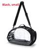 Breathable Pet Shoulder Bag Transparent Foldable Pet Carrier Lightweight Large Capacity Portable Shoulder Strap Bag