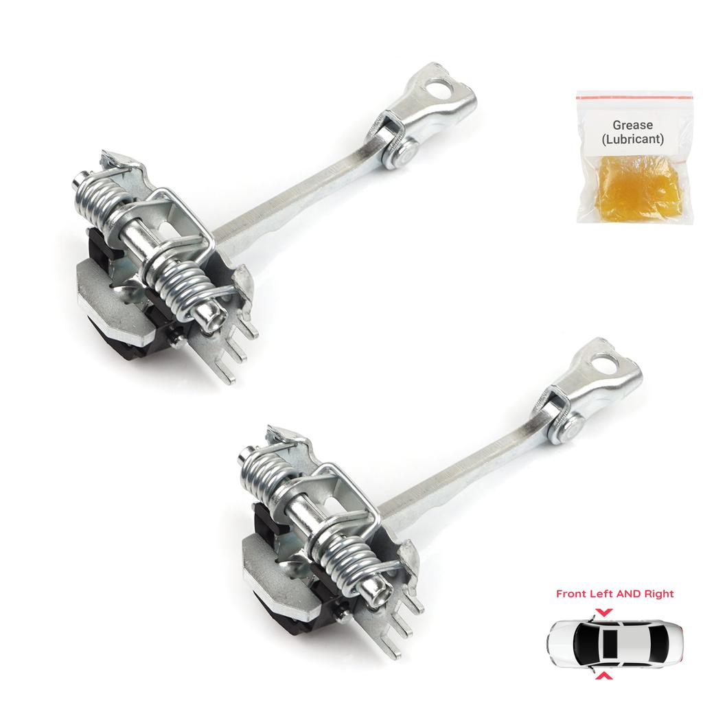 EDP1261-1 2 Pieces Front Door Hinge Stop Check Strap Limiter for Renault Scenic Grand Scenic MK3 JZ0/1 2009-2016 804310008R 
