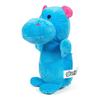 Jouet Peluche - GLORIA - Hippopotame - 20 cm - Bleu - Avec son