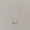 2024 Women's Luxury Butterfly Necklace: Elegant Summer Clavicle Chain, Simple & Versatile Design