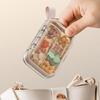 4 or 7 Compartment Medicine Organizer For Elderly And Traveler Ensuring Orderly And Moisture proof Pills Container