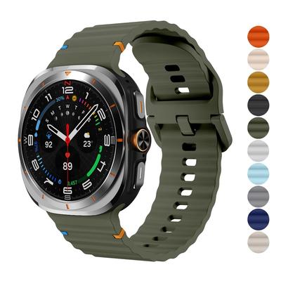 Band for Samsung Galaxy Watch Ultra 47mm Accessories Wrist Belt Silicone Sport Bracelet Correa Samsung Galaxy Watch Ultra Strap