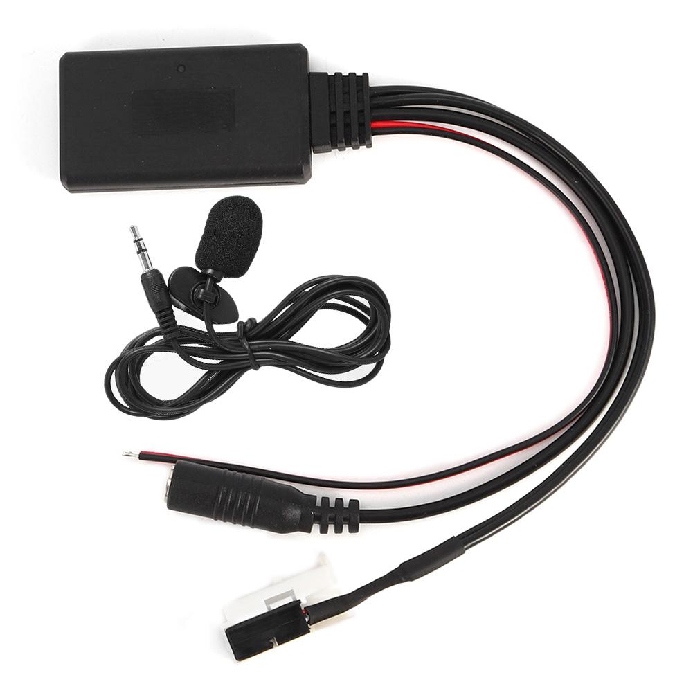 Car Bluetooth Audio MP3 Cable Adapter with Microphone Kit Fit for Mercedes‑Benz W169 W221 W251 W245