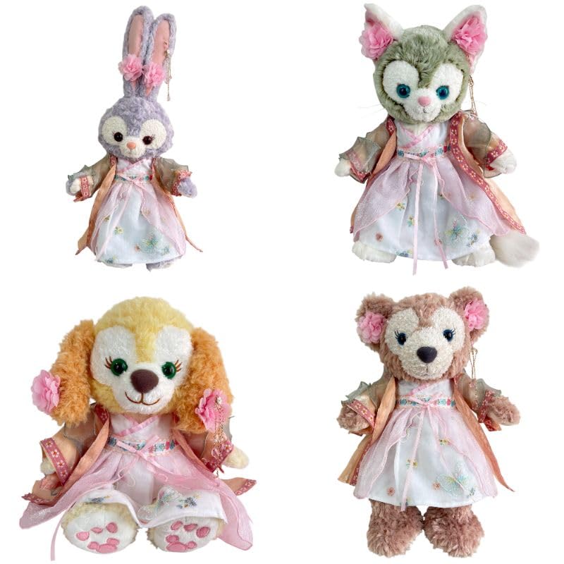 AXLUCE Linabelle, Gelatoni, Stella Lou, Cookie Ann Dress, Korean Style Costume for Small Plush Dolls (No Plush Toy) (A)