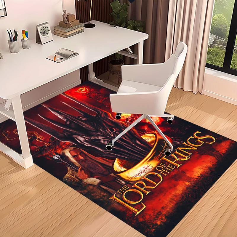 The Lord of the Rings2 Printed Absorbent Washable Carpet, Non-Slip Bathroom Mats, Kitchen Rugs, Yoga Mat,Living Room Entrance, Camping Picnic Rugs
