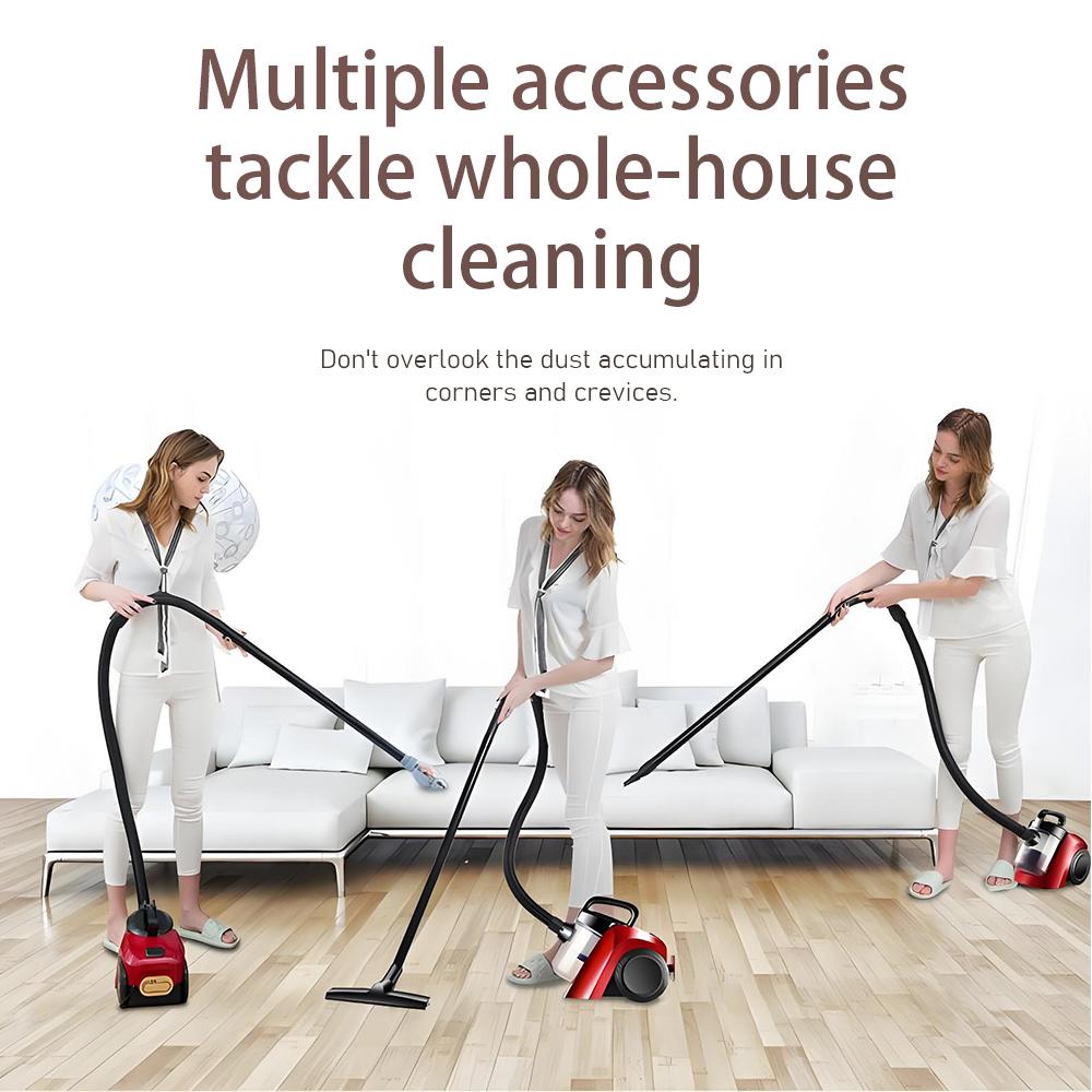 Household Vacuum Cleaner Handheld Multi-Purpose Brush Vacuum Tool Portable High Power Suction Large Capacity Dust Cleaner