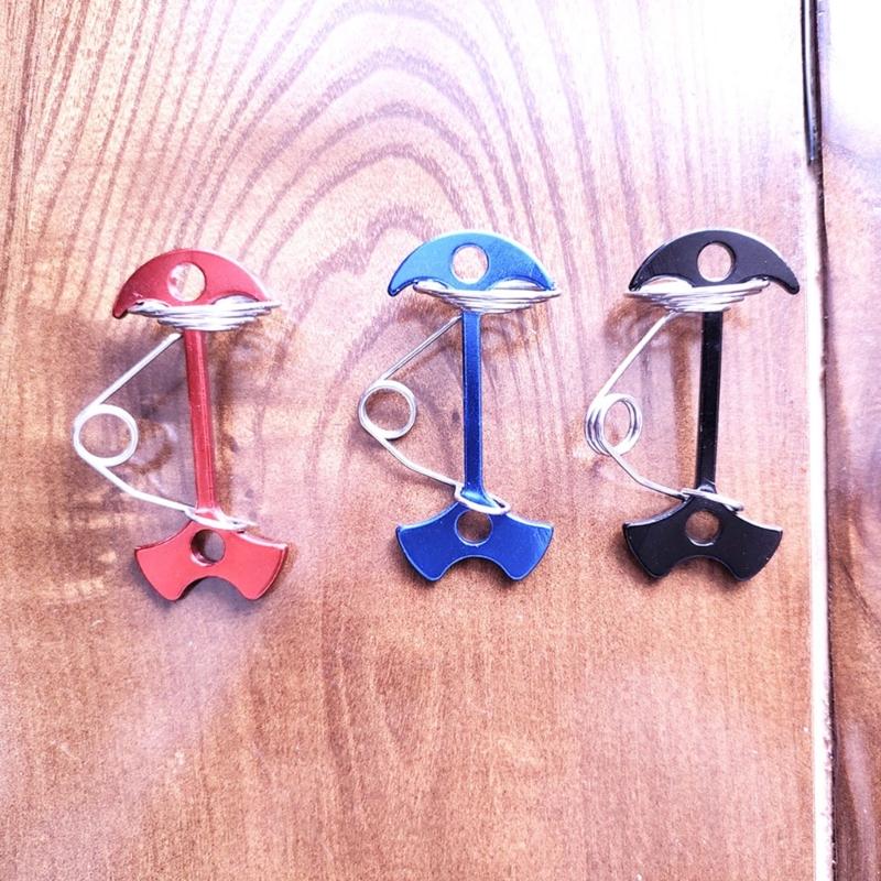 Deck Anchors Peg with Spring Buckle, Portable Stainless Steel Octopus Deck Peg Camping Stakes for Outdoors Wind Proof