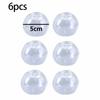 6Pcs Elastic Stretchable DIY Stress Relief Ball TPR Noise Making Ball  Squish Toy Production