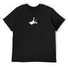 Cute Saxophone Goose Duck Playing Jazz T-Shirt Valentines Clothes Summer Tops Blacks Mens Graphic T-shirts Anime