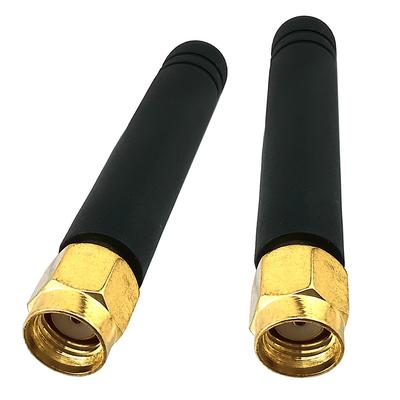 Tiny Wireless Antenna 2dBi RP-SMA Hole for WiFi Bluetooth 2.4GHz 5.8GHz PC Network