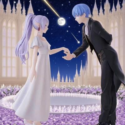 1-2 Stück Frösche: „Beyond the End of the Journey“-Animefigur „Fröming Himmel Proposal Dance“ – Actionfigur aus PVC, Sammlerstück, Geschenk