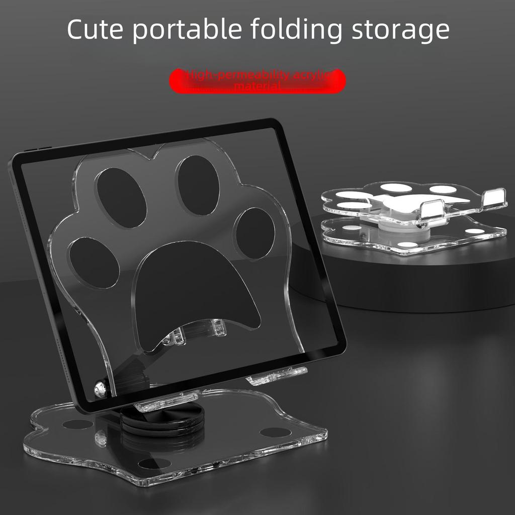 Universal Transparent Mobile Phone & Tablet Stand for Drawing, Writing, Online Classes, and Learning - Compatible with iPad