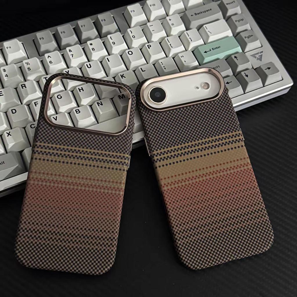 iPhone 17 Pro Max Kevlar Magnetic Sunset Moonrise Full Coverage Skin-Feel Case